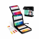 Ohuhu Σετ 60 Μαρκαδόρων Pupe Paper-friendly με Βάση το Νερό - Brush and Fineliner