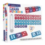 MAGNA-TILES microMAGS Learn Numbers 56 Τεμάχια – Μαγνητικά Πλακίδια STEM - Image 2