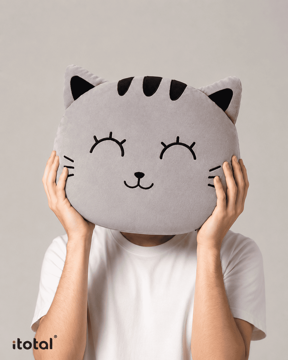 23b0f028-c96b-43f5-9fbe-b865cbb53dc0 iTotal Μαξιλάρι Head Grey - Image 1