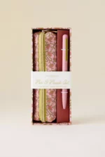 Σετ Δώρου Pen & Pouch - Pink Vintage Floral