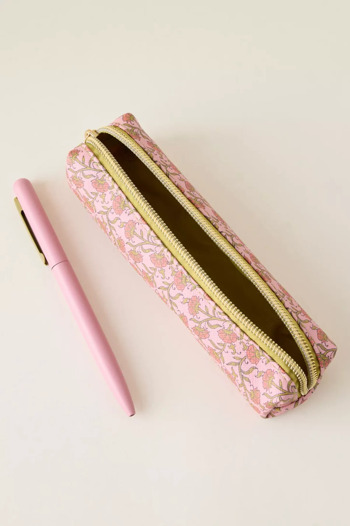 Σετ Δώρου Pen & Pouch - Pink Vintage Floral - Image 2