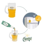 Legami Cooling Beer Mug - Image 3