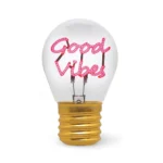 Διακοσμητικό Επιτραπέζιο Φωτιστικό - Good Vibes
