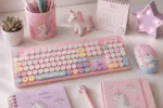 Σετ Πληκτρολόγιο+ Ποντίκι Unicorn