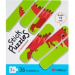 Stick puzzles: 12 δεινόσαυροι